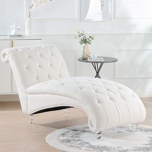 Tufted Armless <b>Chaise</b> <b>Lounge</b> - Product Image 1