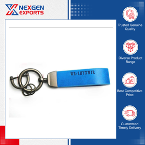 Made in India Standard Quality Modern Style Handmade PU <b>Leather</b> <b>Key</b> <b>Chain</b> for Wholesale Purchasers at Attractive Market Price - Product Image 2