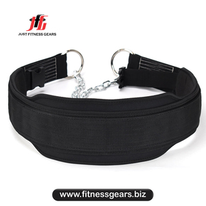 Leather Custom Strong Heavy Duty Breathable Non-Slip Buckle Dip <b>Belt</b> <b>Chain</b> Weight Lifting Strength Training Professional - Product Image 1