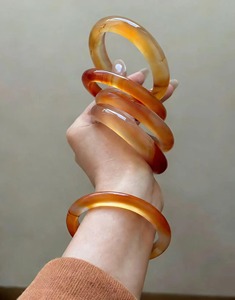 Brazalete de Resina, Joyería de Diseño, Brazalete de Resina Colorido, Regalo, Ámbar Irregular, Otros Tipos de Pulseras para Mujeres y Niñas - Product Image 2