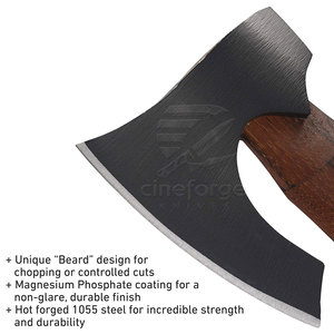 Hacha de Acero al Carbono Fabricada en Pakistán, Bajo MOQ, Servicio OEM, Hacha de Acero al Carbono de Primera Calidad - Product Image 3