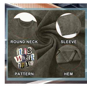 Camiseta Oversize de Algodón Orgánico 100% con Estampado Personalizado, Estilo Vintage Lavado, Tejido Ecológico, Urbana y Moderna - Product Image 6