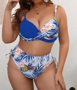 Swimwear Manufacture All <b>Sizes</b> Two Piece Stylish Custom for Women Floral Printed <b>Plus</b> <b>Sizes</b> Quantity Summer Wear Swim Beach Wear - Product Image 3