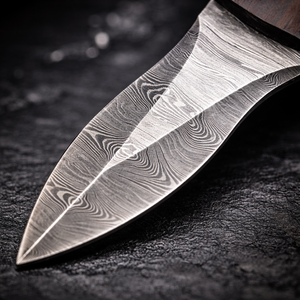 Couteau à huîtres SAZ ENTERPRISES, manche en bois, fait main, outil pour fruits de mer, écologique, compatible lave-vaisselle, haute qualité - Product Image 3