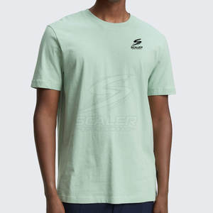 Camiseta Básica de Estilo Informal para Hombre, Uso Diario, 100% Algodón, Tejido de Punto, Corte Regular, Secado Rápido, Transpirable para Verano - Product Image 3