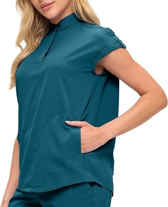 Conjunto de uniforme médico de alta calidad para doctor y enfermera, tela antibacteriana - Product Image 4
