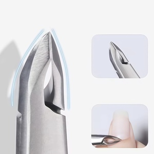 Cortauñas de Acero Inoxidable de 12.5 MM con Punta Plana, Herramienta Profesional para Uñas de Dedos, Estilo Simple para Adultos, OEM - Product Image 2