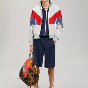 เสื้อแจ็คเก็ตออกกำลังกายฟุตบอล ชุดฝึกซ้อมทีมมืออาชีพ เสื้อผ้าออกกำลังกายน้ำหนักเบา เสื้อเจอร์ซีย์ซิปแบบสวมใส่สบาย เสื้อกันลมสำหรับเล่นกีฬา - Product Image 5