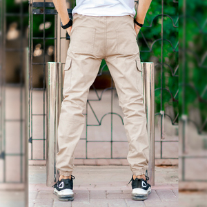 กางเกงคาร์โก้ทรงเข้ารูป รับผลิตโลโก้ตามสั่ง ขายส่ง - Product Image 3