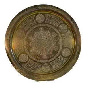 Metal <b>Tray</b> for Serving Food Commercial Grade Serving <b>Tray</b> Stainless Steel Striped Pattern Durable Build - Product Image 3