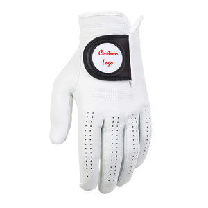 Guantes de Golf DARIB IMPEX de Cuero Genuino Blanco con Logotipo Personalizado, para Mano Derecha, Transpirables, con Cierre de Tirón, para Hombre, Embalaje Especial - Product Image 6