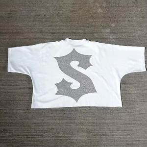 Camiseta Corta para Mujer OEM, Fabricante de Camisetas Cortas con Logotipo Personalizado de EE. UU., Tela Suave, Corte Moderno, Ropa de Verano para Damas - Product Image 6