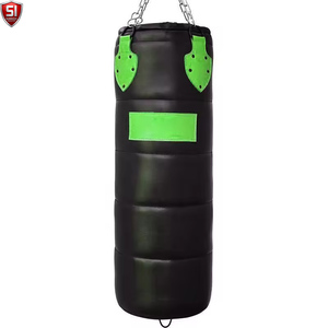 PU Kick <b>Boxing</b> MMA Training Punching <b>Bags</b> Heavy 25KG Lightweight Free <b>Standing</b> Hanging Adjustable Height Gym - Product Image 3