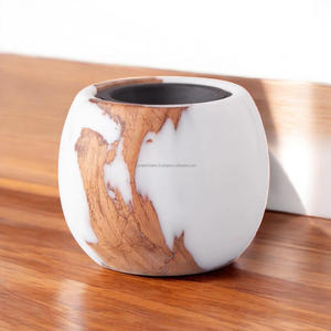 Quemador de Incienso de Acrílico de Lujo, Porta Incienso de Madera de Pino, Difusor de Humo Aromático Ecológico para el Hogar, Oficina, Regalo de Ramadán - Product Image 4