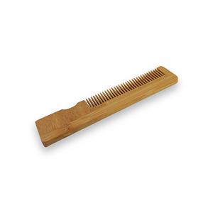 Peigne à cheveux en bois de neem naturel fait à la main, style Feng Shui, durable et anti-statique, unisexe, haute qualité - Product Image 3