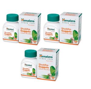 Shuddha guggulu Tablet อาหารเสริมอายุรเวทจากธรรมชาติสำหรับรองรับการเผาผลาญร่วม - Product Image 2