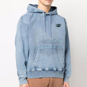 Venta Directa de Fábrica, Precio al por Mayor, Sudaderas con Efecto Ácido para Hombre, Invierno, Casual, Diseño de Logotipo Personalizado, 100% Algodón Felpa - Product Image 3
