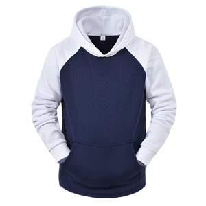 Conjunto de chándal personalizado para hombre, el mejor material, sudadera con capucha y pantalones de chándal estilo streetwear, lavado, en blanco, para personalizar. - Product Image 2