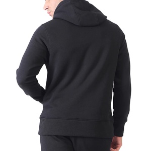 Survêtements pour hommes sur mesure en coton 100% respirant et confortable, avec col à capuche, motif uni, pour l'hiver - Product Image 2