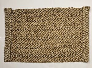 Tapis en jute design, décoration moderne pour intérieur, tapis en jute tressé fait main, exportateur d'Inde à bas prix - Product Image 2
