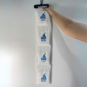 Desecante para Contenedores, Cloruro de Calcio 1250g/4 Bolsas, Polvo de CaCl2 Antihumedad para Prendas, Cuero, Madera, Muebles, Zapatos, Exportación - Product Image 2