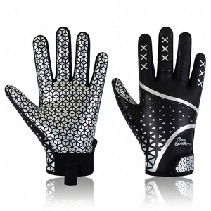 Gants de football américain modernes de qualité supérieure – Guantes de Futbol Americano confortables, logo personnalisé, vente en gros - Product Image 2