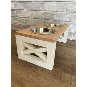 Tazón de Madera Natural para Comida de Perros, Producto Promocional para Mascotas, Sostenible y Resistente - Product Image 2