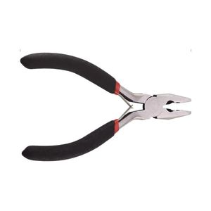 Combination Pliers Jewelry Metal Working Tool Black Handle Carbon Steel Integrated <b>Wire</b> Cutter Professional <b>Crafting</b> Hardware - Product Image 2
