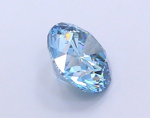 Diamant CVD créé en laboratoire, taille ronde, 1,51 carat, couleur bleu vif fantaisie, clarté SI1, polissage excellent, pierre brute de qualité supérieure pour bague - Product Image 4