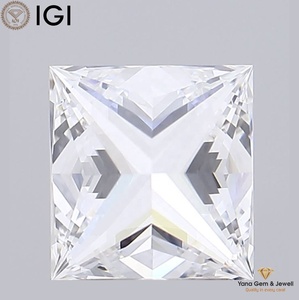 Diamante Cultivado en Laboratorio CVD de 2.00 Quilates, Color E, Claridad VVS1, Corte Princesa, Certificado IGI, para Joyería Fina de Belleza Clásica - Product Image 5