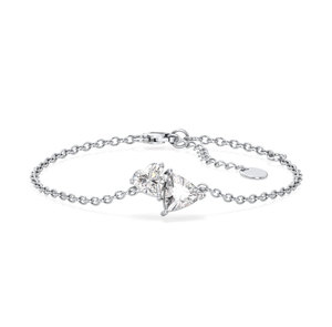 REYES Wholesale Price 2.12Ct Moissanite Link Chain <b>Bracelet</b> 925 Sterling <b>Silver</b> GRA Certified Anniversary Gift Jewelry for Her - Product Image 1