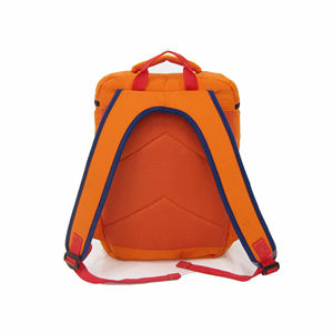 Modern Color Block <b>Student</b> Daypack Durable High Density Fabric Padded Internal Compartment for School and Travel <b>backpack</b> - Product Image 3