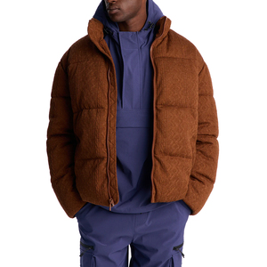 Abrigo Cálido de Invierno con Diseño de Logotipo Personalizado OEM, Chaqueta Acolchada para Hombre, Chaqueta de Invierno Resistente al Agua - Product Image 2