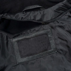 Chaqueta Varsity de Lana y Vinilo de Alta Calidad, Moderna y Cómoda para Actividades Deportivas Casuales, Decoración Bordada, Talla 4XL, Invierno - Product Image 3