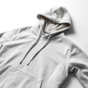 Sudadera con Capucha para Hombre, sin Cordón, Minimalista, de Algodón y Felpa, con Personalización OEM ODM - Product Image 2