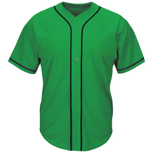 Stretchable Fabric Baseball Jersey For Men's Amazing Design Active Movement Sustainable Baseball Jersey - Product Image 1
