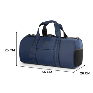Custom Logo 002 Luxury <b>Waterproof</b> Travel Duffel <b>Bag</b> 35L Extra Large Capacity Sports Gym <b>Bag</b> Lightweight Genuine Leather Oxford - Product Image 2