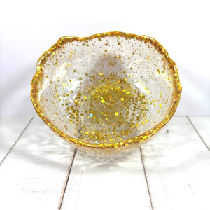 Customized Hot Selling Round Shaped Resin <b>Salad</b> <b>Serving</b> <b>Bowl</b> for Wedding Party Table Decoration Resin <b>Bowl</b> - Product Image 5