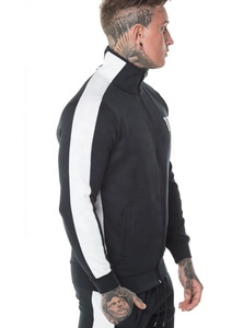 Wholesale Plus Size <b>Men's</b> Clothing Two Piece Set <b>Turtle</b> <b>Neck</b> Full Front Zip Tracksuit <b>Men's</b> High <b>Neck</b> Zipper Sweatsuit - Product Image 4