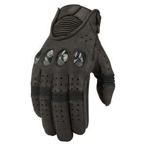 High Quality Custom Logo Design Leather Waterproof Non-Slip <b>Touch</b> <b>Screen</b> Full Finger Semi Motorbike <b>Gloves</b> for Outdoor Sports - Product Image 1