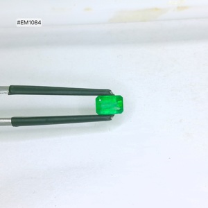 Gema de Esmeralda Octogonal de Zambia, la Más Vendida del 2026, Tamaño 6.00x4.00x2.80mm, Peso de Piedra Individual 0.51ct, Para Joyería Personalizada - Product Image 1