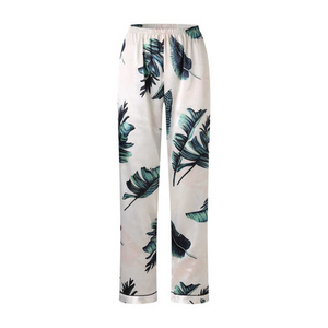 Conjunto de Pijama de Satén para Mujer OEM, Manga Larga, con Botones, Ropa de Dormir Transpirable, Conjunto de Pijama Suave, Camisón - Product Image 3