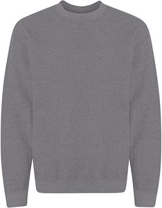 เสื้อสเวตเชิ้ตคอกลมแบบสั่งทำปี 2026 ขายส่ง เสื้อฟลีซหนานุ่มแบบเรียบง่าย 100% ผ้าฝ้าย เสื้อสเวตเชิ้ตผู้ชายไซส์ใหญ่ ขายส่ง - Product Image 1