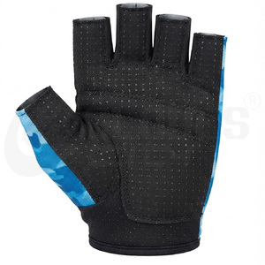 Gants d'entraînement de musculation pour femmes GLOVES City Hot Blue, design par sublimation, couleur rose, pour l'entraînement féminin 2026 - Product Image 5