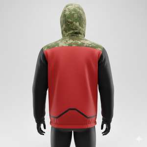 Veste polaire unisexe en gros, légère, à fermeture éclair, patchwork, pour homme, hiver, personnalisable avec logo - Product Image 1