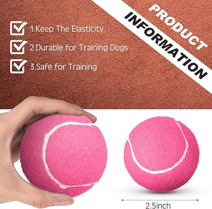 Pelota de Tenis de Goma Personalizable de Primera Calidad a Precio Económico, Promocional, Portátil para Prácticas Deportivas y Uso con Mascotas - Product Image 3