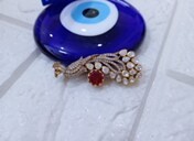 Eagle Design Silver <b>Gold</b> Plated Brooch with Cubic Zirconia Imitation Pearl for Unisex Wedding Fashion <b>Clothes</b> Accessories Gift - Product Image 5