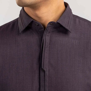 <b>Men</b> Classic Shalwar Kameez Elegant Plain Design Soft Fabric Traditional Clothing For Daily And Formal Occasions - Product Image 4
