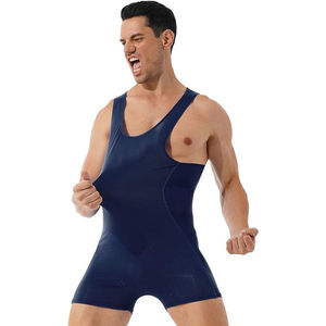 Meilleure Vente : Maillot de Lutte Sexy en Maille Sublimée pour Homme, Personnalisable, Haute Qualité avec Fonction Extensible, Vente en Gros à Bas Prix - Product Image 4