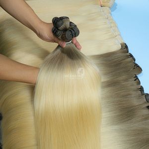 Extensiones de Cabello Natural Remy 100% Liso, Estilo Weft, Cabello Virgen, Venta al por Mayor Directa de Fábrica, Sin Enredos ni Caída, Desde Vietnam - Product Image 6